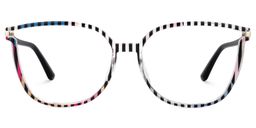 Rodz Multicolor Square Glasses0