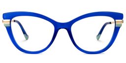 Spalburg Cateye Blue Glasses0