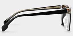 Misty Square Black Glasses3