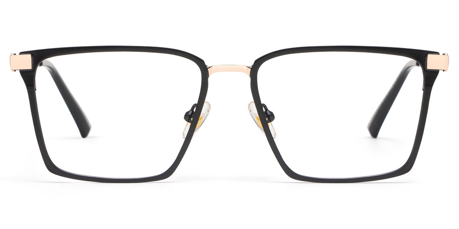 Finn Eyeglasses in Rectangle Black Frame | ZEELOOL Canada0