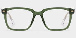 George Rectangle Green Glasses1