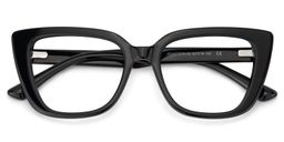 Lannez Rectangle Black Glasses2