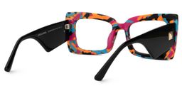 Mitia Rectangle Multicolor Glasses3