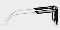 George Rectangle Black Glasses4