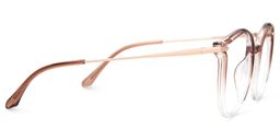 Caylan Round Beige Glasses2