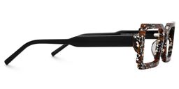 Frederick Rectangle Brown Glasses2