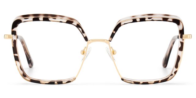 Cordaro Square Clear Tortoise Shell Glasses