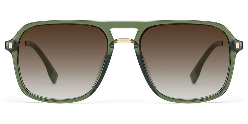 Kilworth Aviator Green Glassess