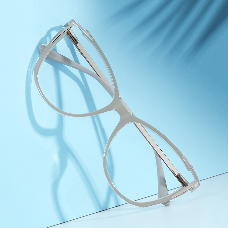 Yomary Cateye Khaki Glasses0