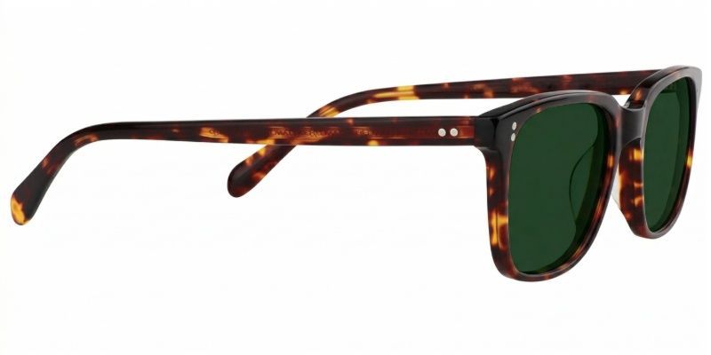 Lamont Rectangle Tortoise Frame Glasses | Zeelool4