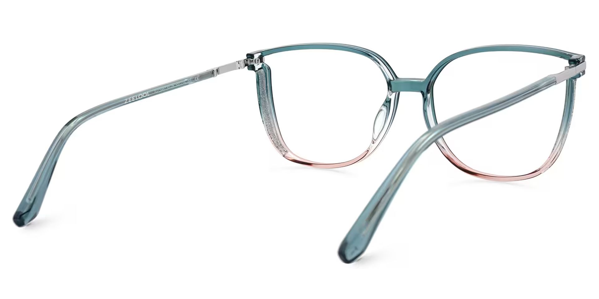 Rodz Green-Pink Eyeglasses with Affordable Designer Frame3