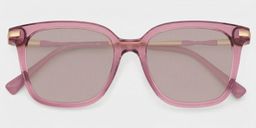 Jacqui Square Pink Glasses1