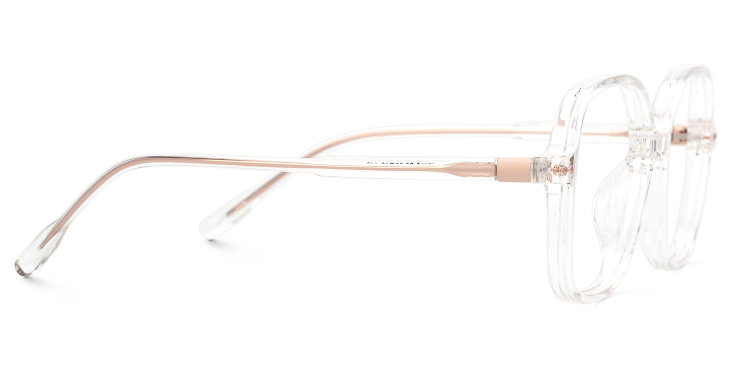 Crystal Lenzie Square Frame Eyeglasses | ZEELOOL Canada2