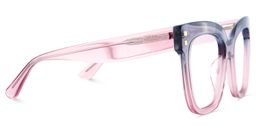 Minguela Square Gray Pink Glasses4