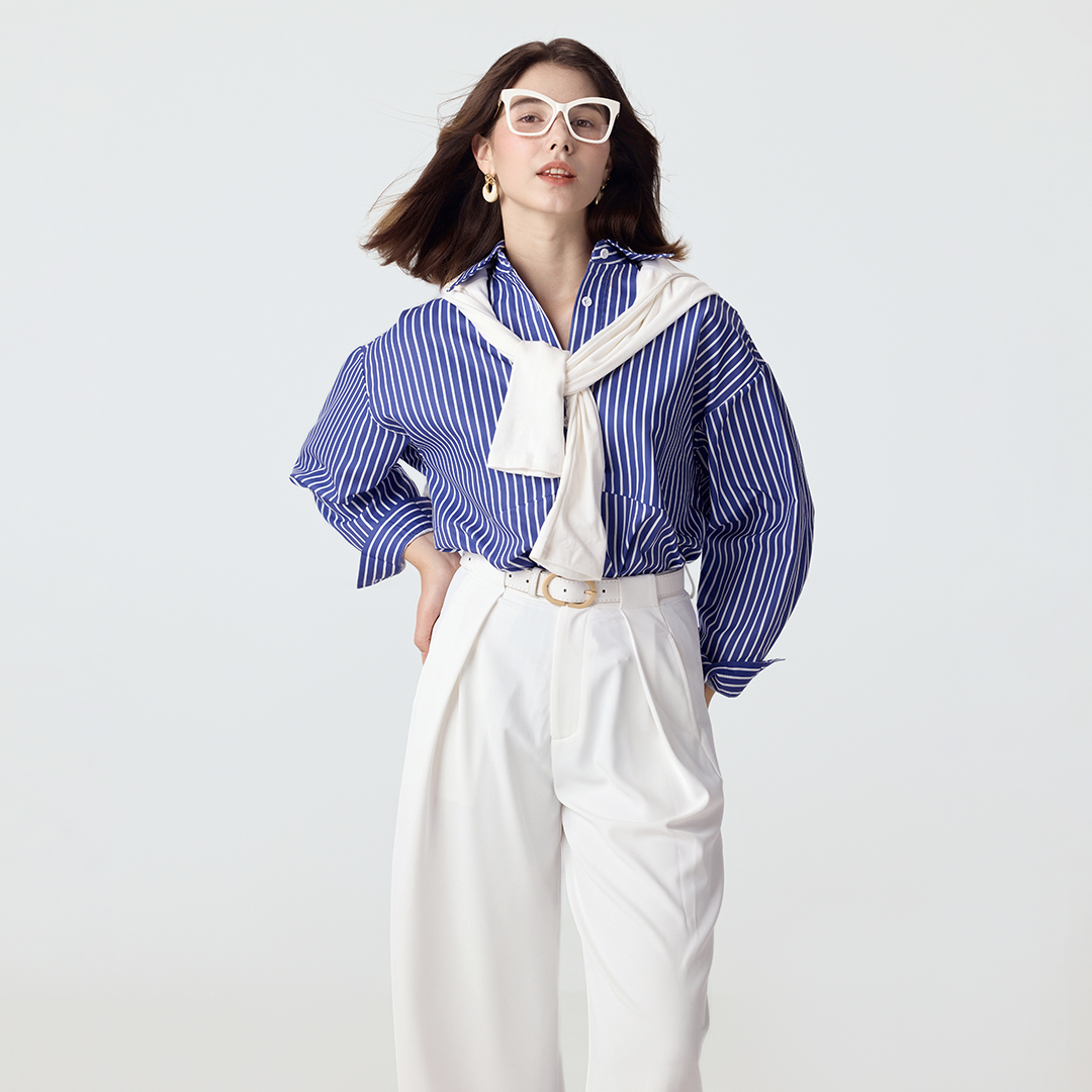 Elida Big White Glasses on sale | ZEELOOL Canada7