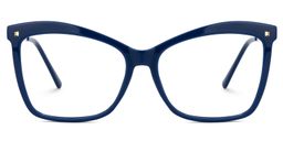 Isaebella Butterfly Blue Glasses0