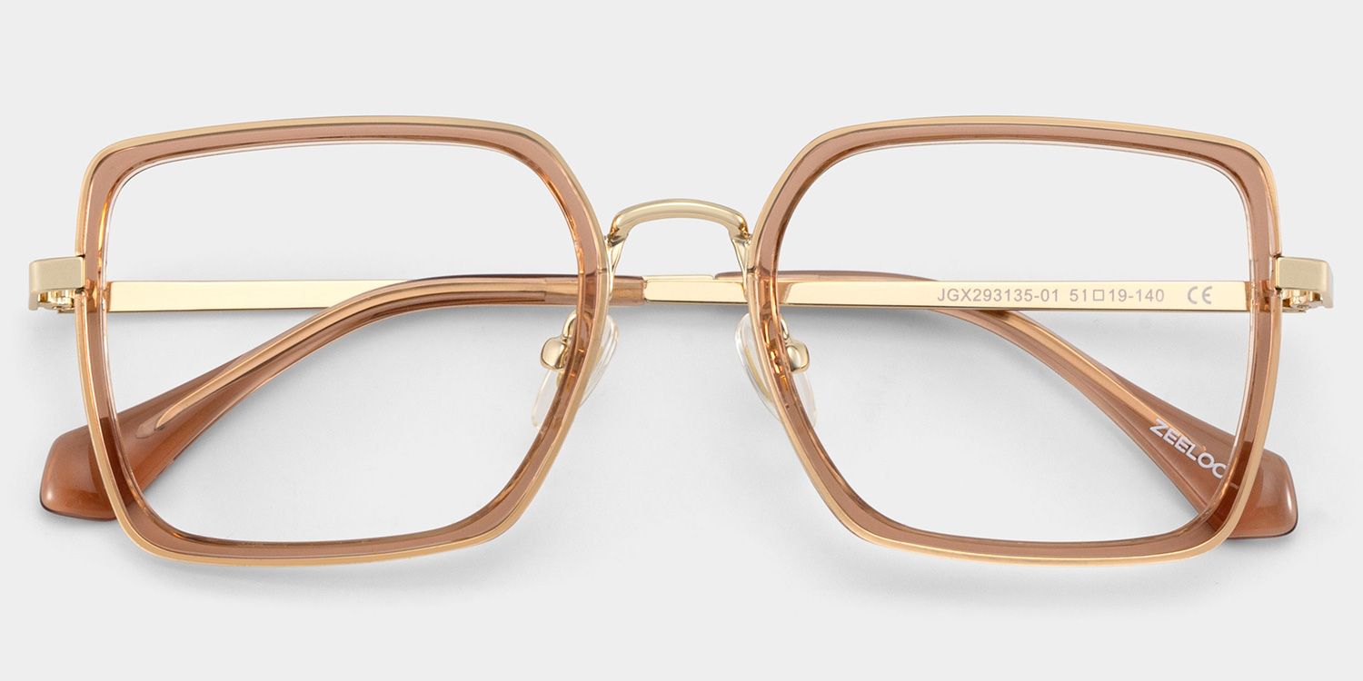 Shane Brown Frame Glasses with Square Frame Online | ZEELOOL2