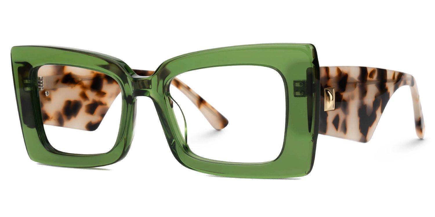 Designer Mitia Green Color Frames Eyeglasses for Women1