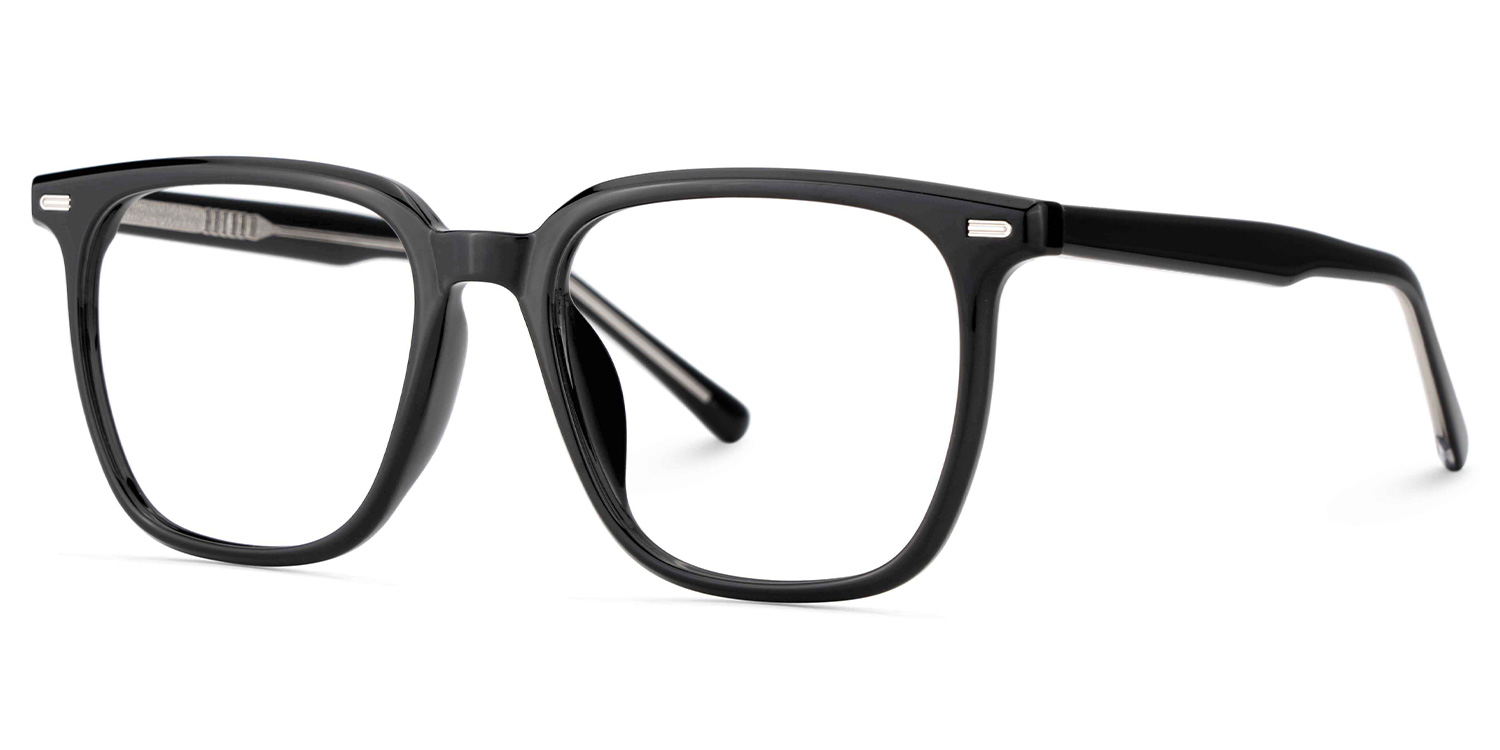 Square Black Eyeglasses Jude TR-90 Frame Glasses3