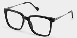 Zeyna Square Black Glasses3