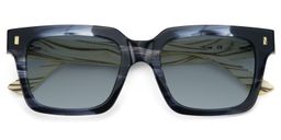 Rangel Rectangle Gray Sunglasses1