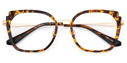 Murcia Square Tortoise Glasses2