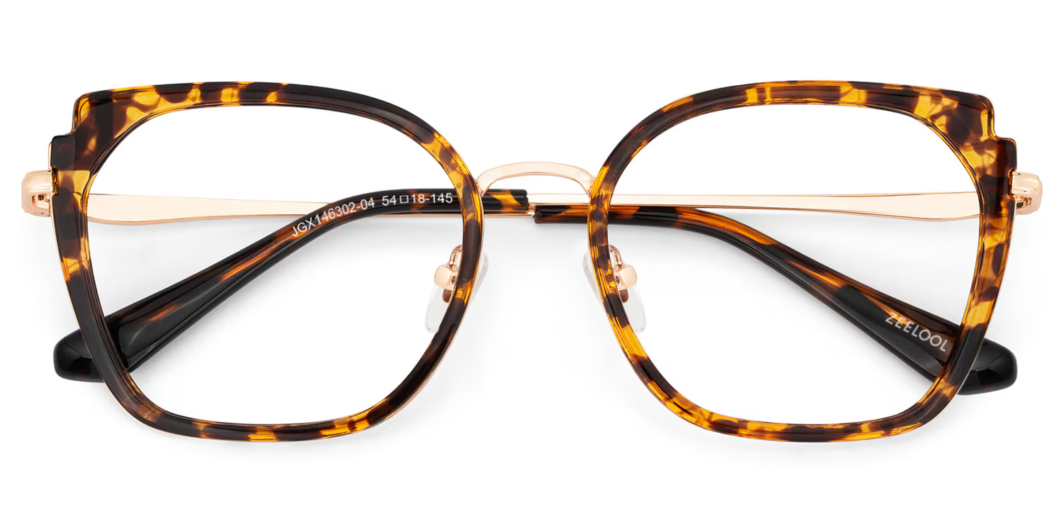 Murcia Square Tortoise Glasses2