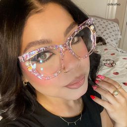 Pearl Cateye Pink Glasses13