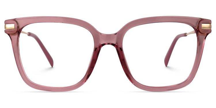 Jacqui Square Pink Glasses