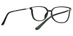 Rodz Square Dark-Green Glasses3
