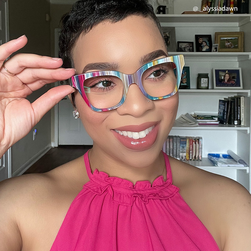 Nereyda Candy Color Eyeglasses Skittles | ZEELOOL Canada8