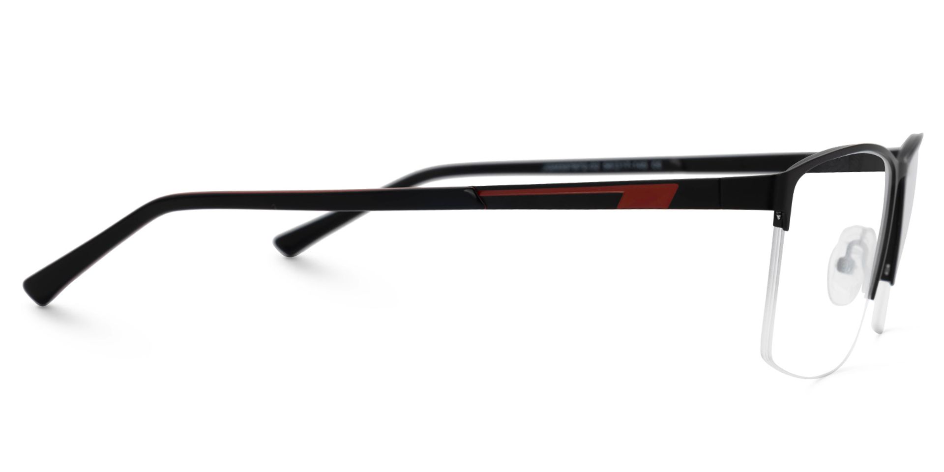 Graniela Eyeglasses in Rectangle Black Frame | ZEELOOL Canada2