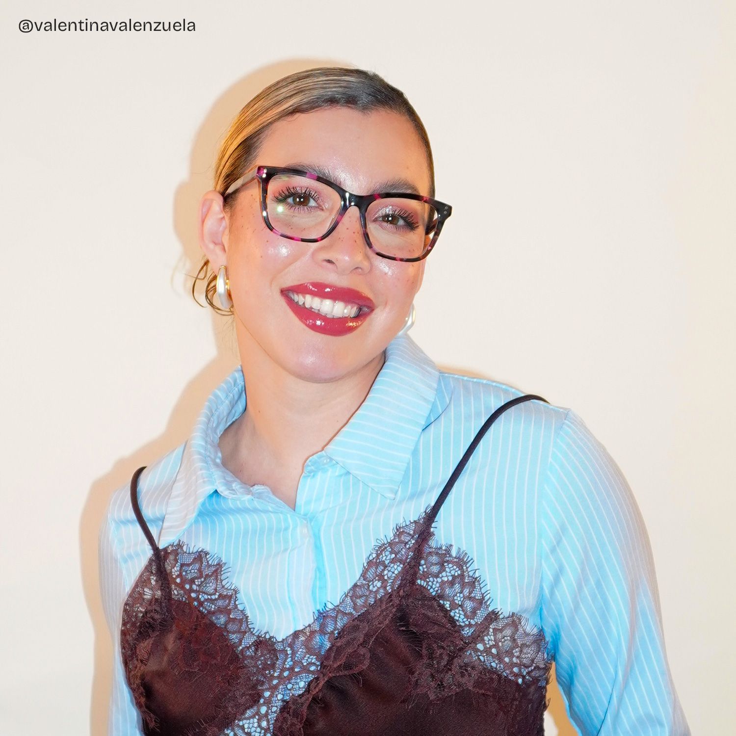 Tyler Pink Tortoise Square Eyeglass Frames with Flowers | ZEELOOL6