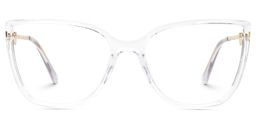 Celisa Cateye Clear Glasses0