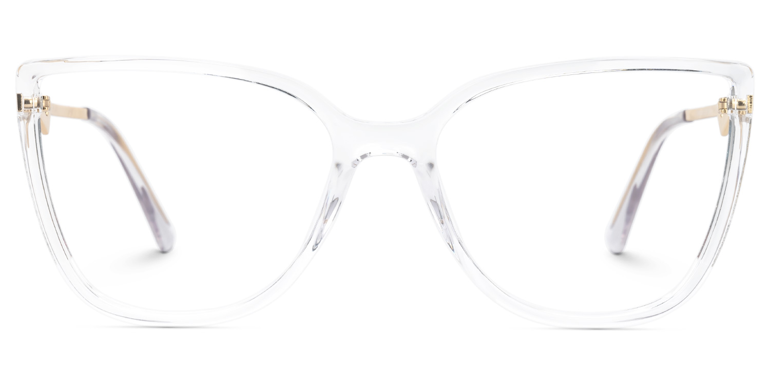 Celisa Cateye Clear Glasses0