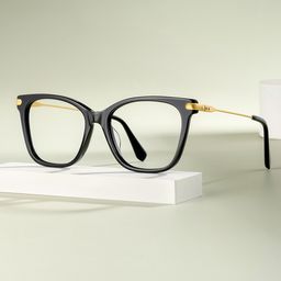 Cardoso Butterfly Black Glasses0