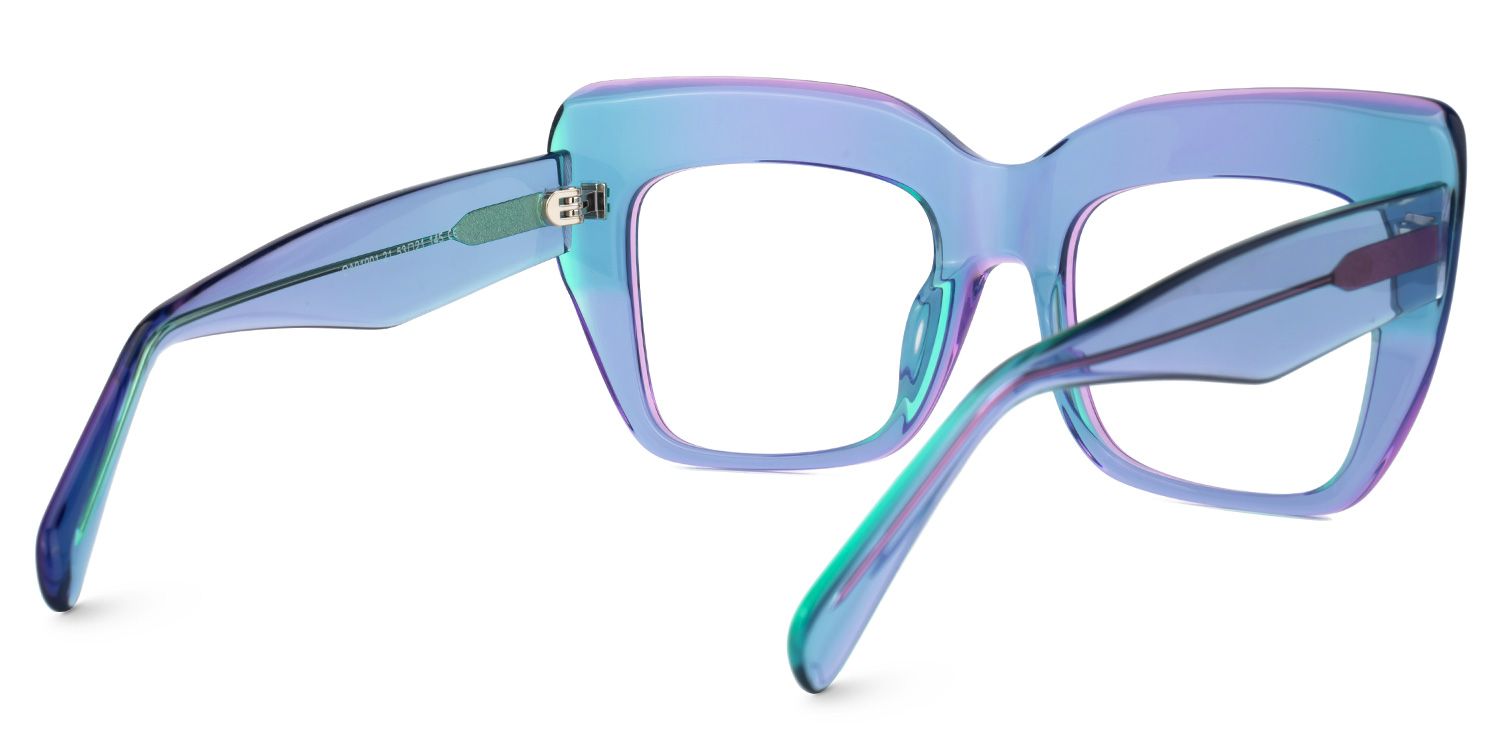 Charmaine Cat Eye Light-Purple Glasses | ZEELOOL Canada3