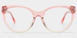 Kiera  Cat-eye Pink Glasses0