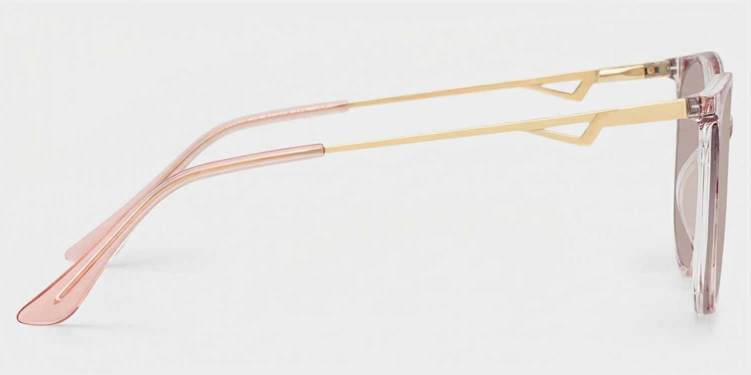 Chanty Petal Pink Round Mixed Glasses for Women | ZEELOOL3