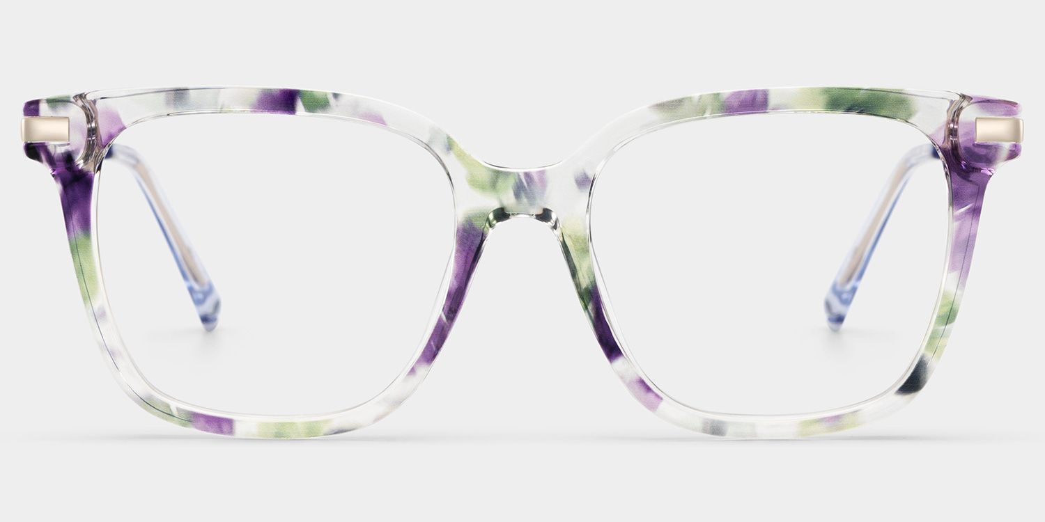 Jacqui Floral Square Bloom Eyewear for Women | ZEELOOL0