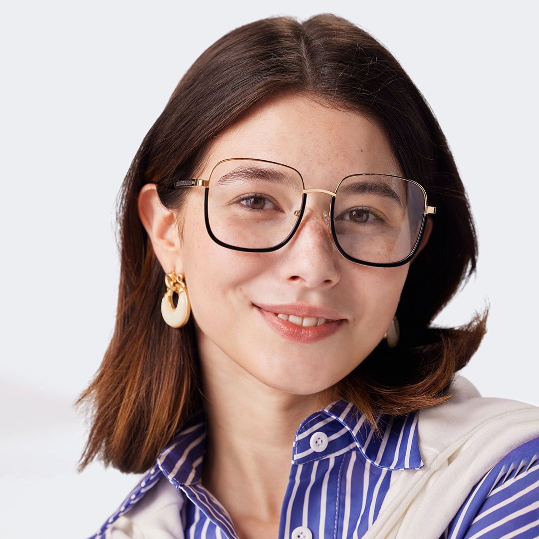 Perfecta Big Square Prescription Glasses | ZEELOOL Canada7