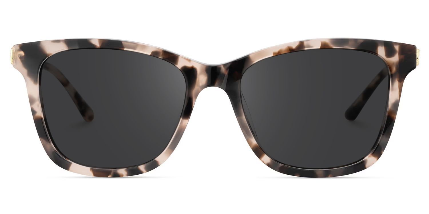 Vibert Rectangle Tortoise Full Rim Sunglasses | ZEELOOL CA0