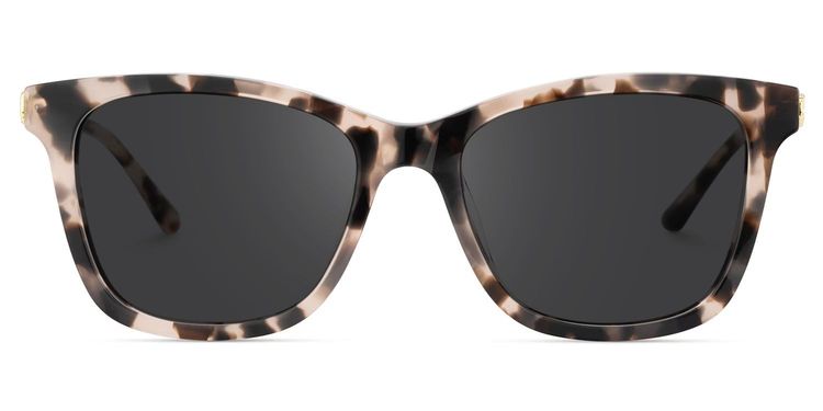 Vibert Tortoise Rectangle Sunglasses