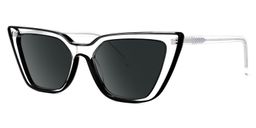 Yosef Cateye Black Glasses1