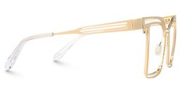 Jacott Square Gold Glasses2