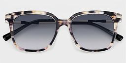 Jacqui Tortoise Square Glasses1