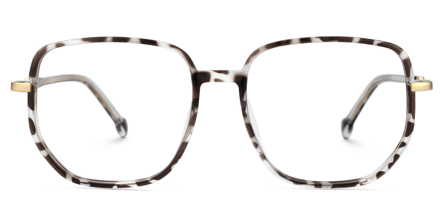 Joana Geometric Tortoise Glasses