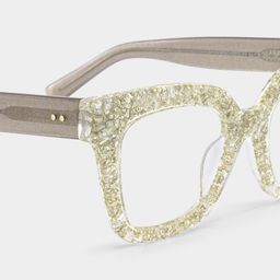 Renata Square Silver Glasses6