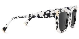 Cardozo Square Cow Print Glasses3