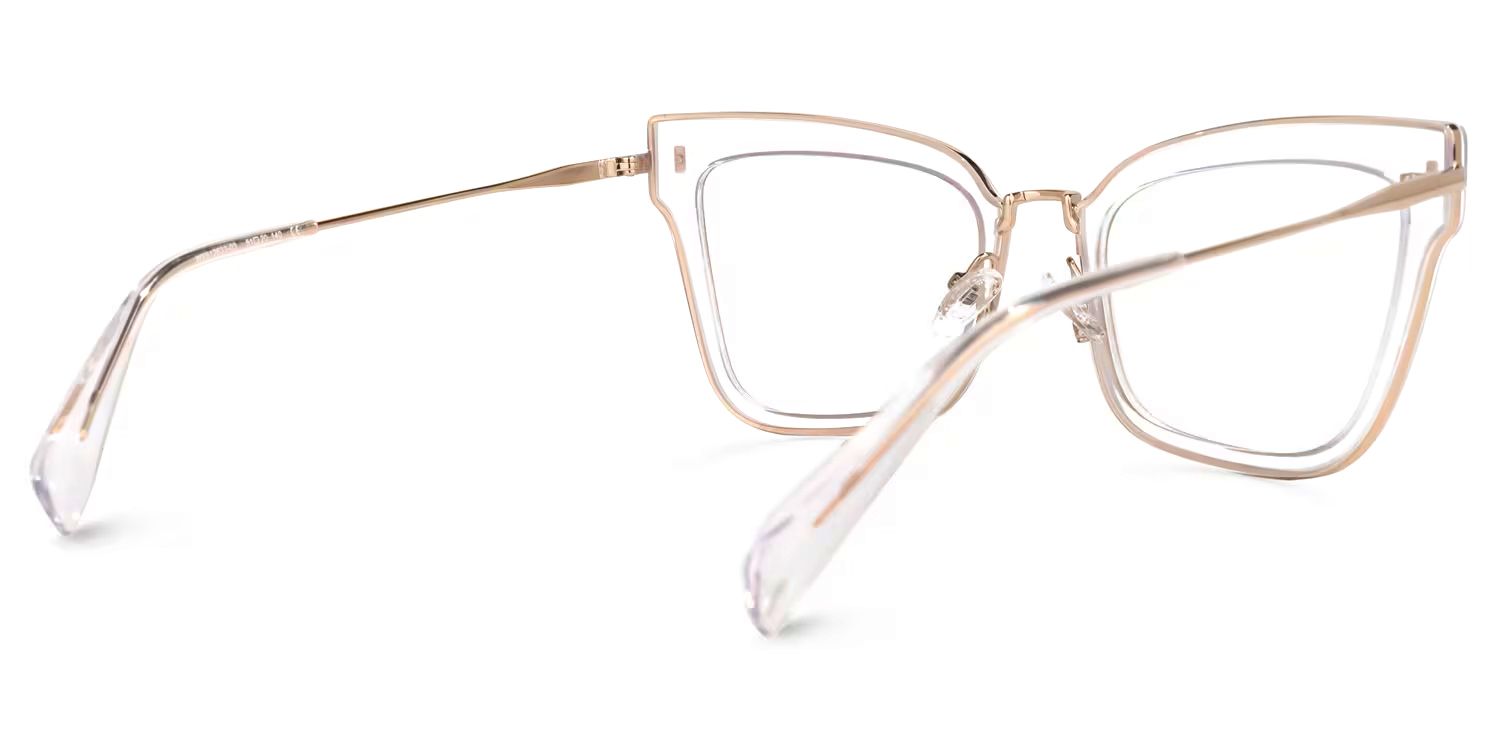 Tashawna Cateye Clear Glasses | ZEELOOL Canada3